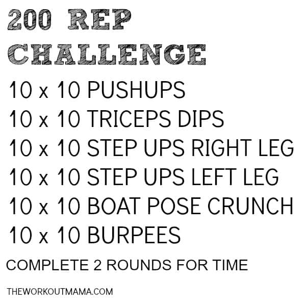 200 REP CHALLENGE