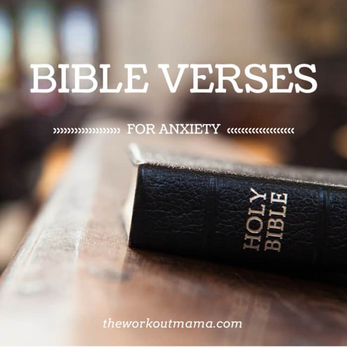 Bible Verses For Anxiety